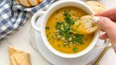 Curried Roasted Pumpkin And Lentil Soup Recipe