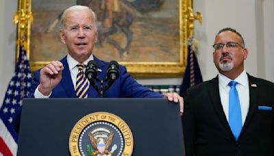 Biden's rocky effort to ease student loan debt has borrowers filled with anxiety