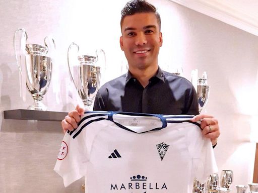 Real Madrid Legend And Manchester United Star Casemiro ‘Joins Marbella FC’