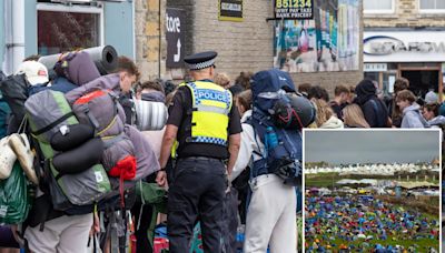 Boardmasters chaos as reveallers ditch cars to WALK after 1000s flock to town