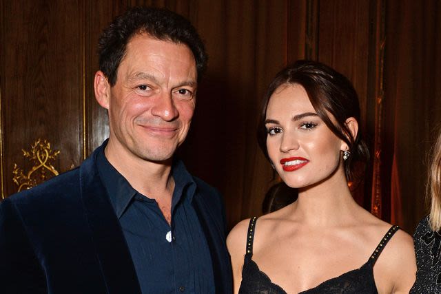 Dominic West admits 2020 photos with Lily James were 'deeply stressful' for his wife