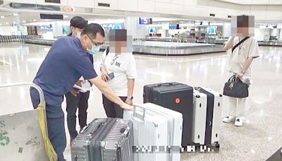 港籍航空地勤、泰女假觀光真運毒 夾帶45.3公斤大麻被抓包