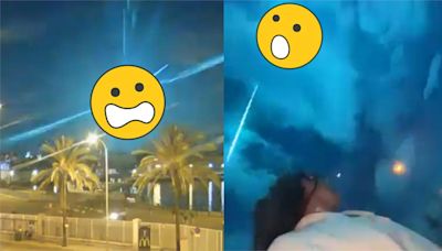 西班牙上空拍攝到「神秘火球」飛過？歐媒猜測：恐為隕石墜落