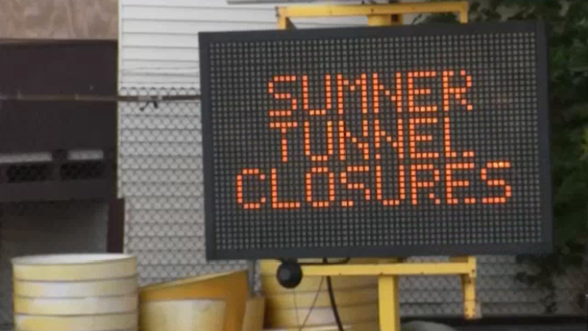 Boston's Sumner Tunnel closed for the next month