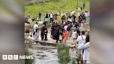 Dovedale: Peak District beauty spot sees mass brawl