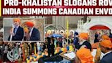 India summons Canadian envoy over pro-Khalistan slogans at event addressed by Trudeau| Oneindia