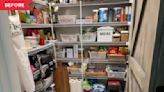 Before and After: Getting Rid of The Wire Shelves Made This Pantry Way More Functional