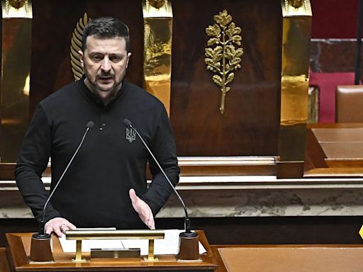 Crudo discurso de Volodimir Zelensky ante los diputados franceses: “Europa ya no es un continente de paz”