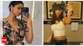 Suhana Khan shows off her camera skills with STUNNING mirror selfies from New York getaway with dad Shah Rukh Khan | - Times of India