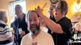 Pub regular raises funds for cancer unit by shaving hair, beard and eyebrows