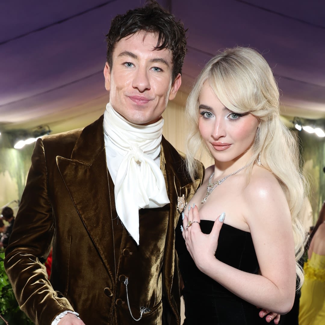 You Probably Missed Sabrina Carpenter and Barry Keoghan's Sneaky Red Carpet Debut at 2024 Met Gala - E! Online