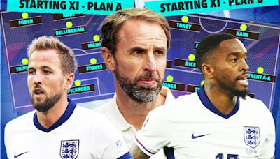 Three ways England could line up against Switzerland as key man suspended