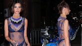 Emily Ratajkowski Wore a transparent Dress Over a Bra and Underwear to the Met Gala After-Party