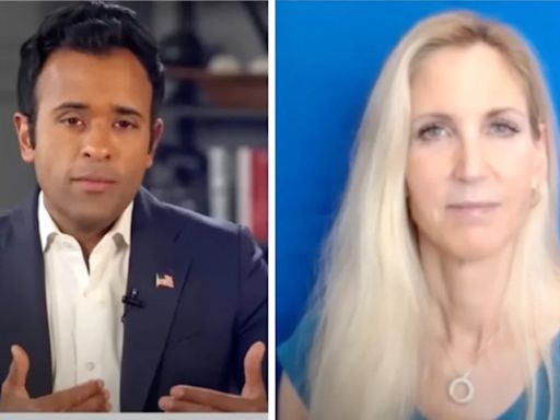 Ann Coulter Tells Vivek Ramaswamy She Wouldn’t Vote for Him ‘Because You’re an Indian,’ Straight to His Face | Video