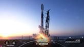 SpaceX launches Falcon 9 rocket from California base