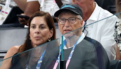Bill Gates and Girlfriend Paula Hurd Attend Paris Olympics as His Daughter Jennifer Cheers on Simone Biles