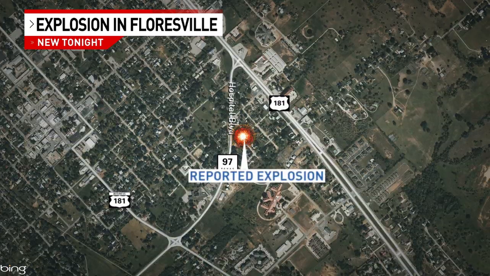 Gas explosion in Floresville leads to street closures, no injuries reported