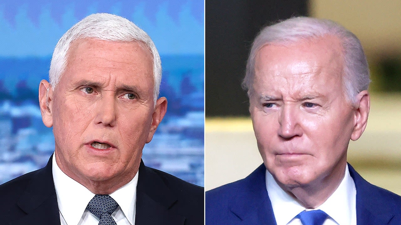 Mike Pence accuses Biden of impeachment hypocrisy amid Israel arms threat