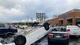 Tornado slams Little Rock, smashes rooftops, flips vehicles