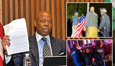 Read Mayor Adams’ forceful remarks against violent anti-Israel NYC protests: ‘We are not surrendering our way of life to anyone’