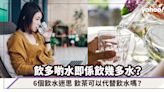 飲水｜飲多啲水即係飲幾多水？拆解6個飲水迷思 飲茶可以代替飲水嗎？