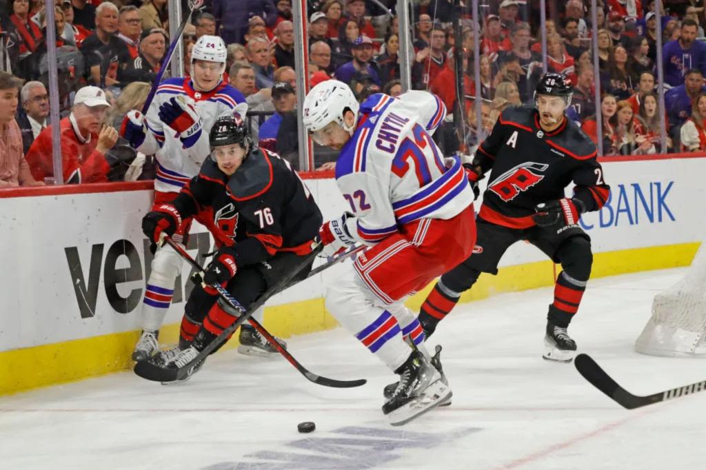 Rangers’ Filip Chytil a game-time decision for Game 4 with ‘illness’