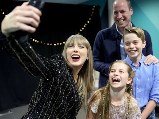 Taylor Swift poses with Prince William at ‘splendid’ London concert | World News - The Indian Express