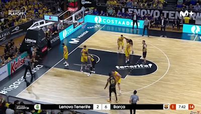 Resumen del Lenovo Tenerife vs Barcelona, playoff de la Liga Endesa