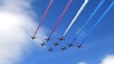 Farnborough Airshow: Red Arrows flypast planned on Surrey border - all the aircraft you can see