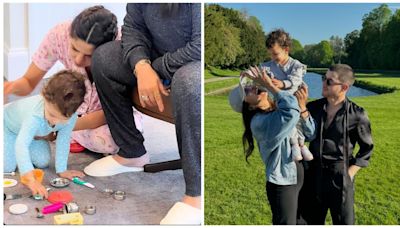 Priyanka Chopra's daughter Malti Marie plays with every desi kid's fav toy in new pic. Do you remember it?