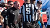 Arkansas State coach Butch Jones loses it over penalty on successful onside kick