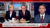 ‘Morning Joe’ Turns the Tables on Ron DeSantis Over Trump and Iran