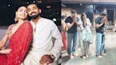 PIC: After Katrina Kaif, Athiya Shetty-KL Rahul and Ahan seek blessings at Kuttaru Koragajja temple in Mangaluru