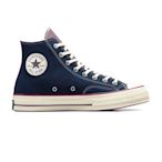 Converse 男鞋 女鞋 藍紫色 帆布鞋 高筒 立體毛料 三星標 休閒鞋 A07980C