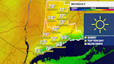 Sunny skies in Connecticut; major warm up this week