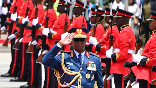 Francis Ogolla: Kenya helicopter crash kills country's military chief