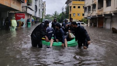 Torrential overnight rains disrupt Mumbai, surrounding areas, schools, colleges shut