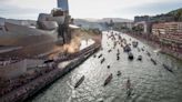 El Athletic saca pecho con el desfile olímpico: ya se vivió en Bilbao con la gabarra