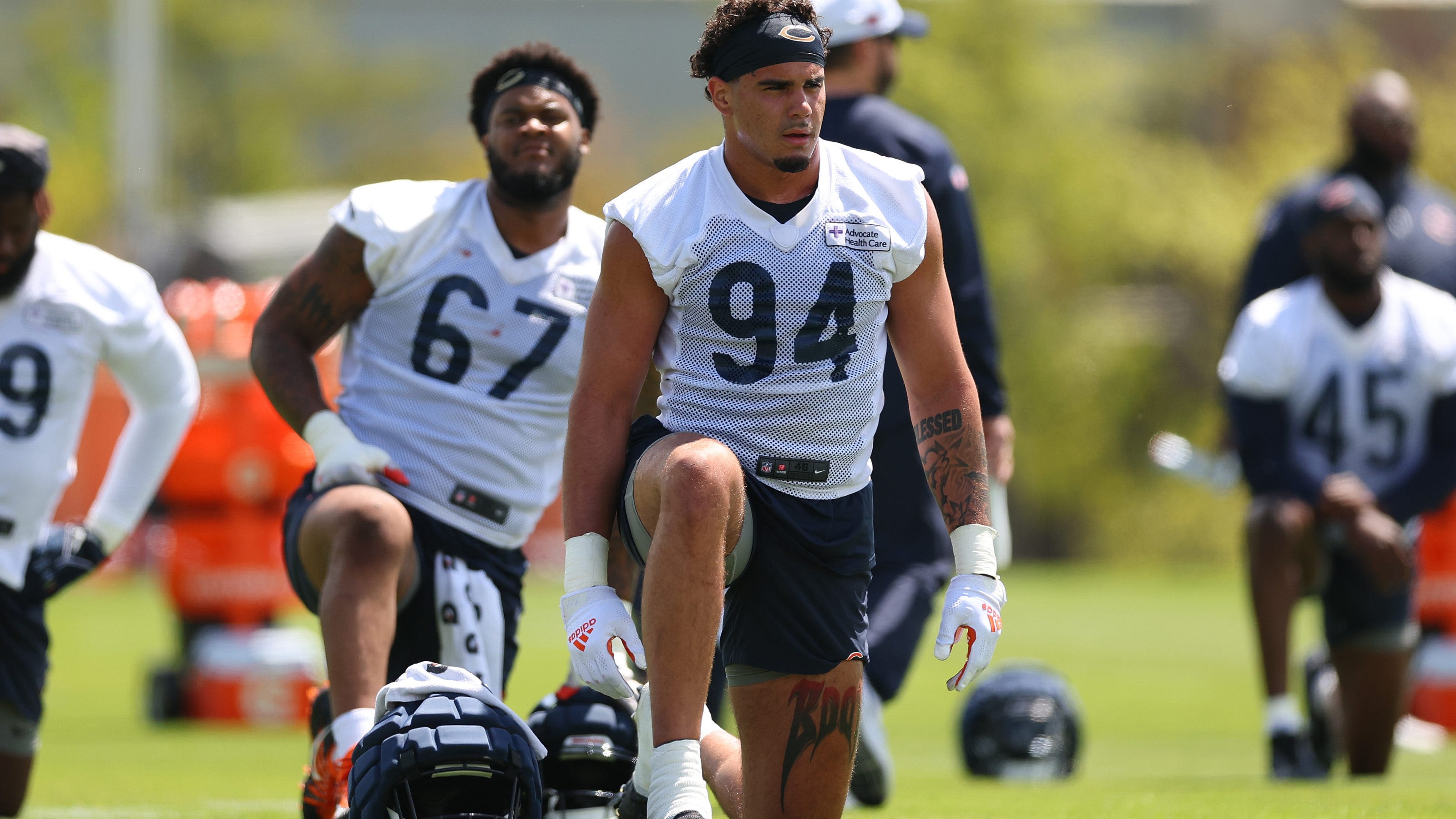 5 standouts from Day 7 of Bears training camp practice