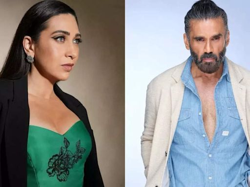 Karisma Kapoor almost copied Suniel Shetty's dialogue from ‘Dhadkan’ in her film 'Mere Jeevan Saathi'? | - Times of India