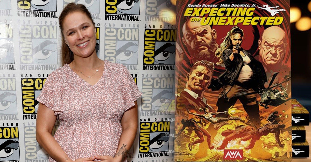 SDCC 2024: Ronda Rousey Reveals She is Expecting Second Child