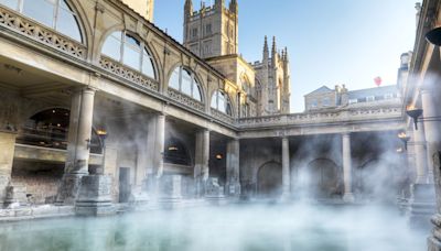 Roman Baths lose cash after switching to contactless wishing well