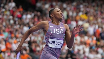 Quincy Wilson says he 'wasn't 100% myself' during his Olympics debut in 4x400 relay