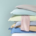 純色冰絲60支天絲夏季涼感枕頭套48cmx74cm一對裝家用高端高級感~爆款