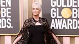 Jamie Lee Curtis, 64, rocks black jumpsuit and cape at the 2023 Golden Globes: 'Fierce'