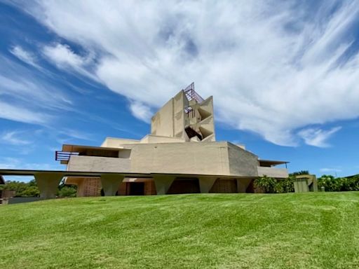 This gem is home to the largest collection of Frank Lloyd Wright designs in the world