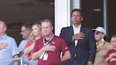 Florida Gov. Ron DeSantis attends CWS in Omaha to support Florida State