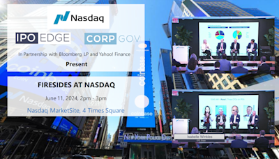 IPO Edge Fireside Chats at Nasdaq on June 11
