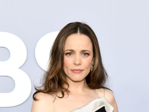 Rachel McAdams Wears a Translucent Black Dress at the 2024 Tony Awards