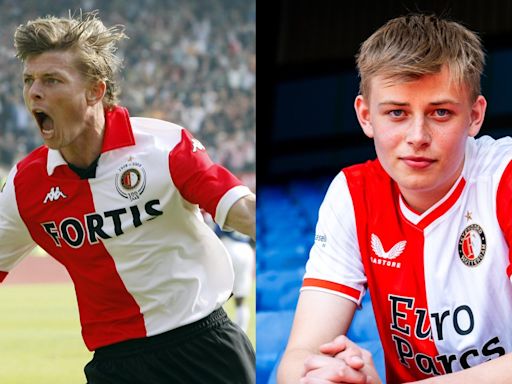 Like father like sson: Feyenoord sign midfielder from Blackburn Rovers academy